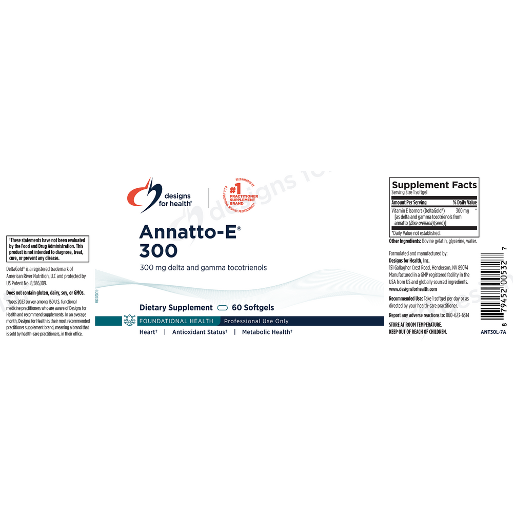 Annatto-E™ 300  Tocotrienols