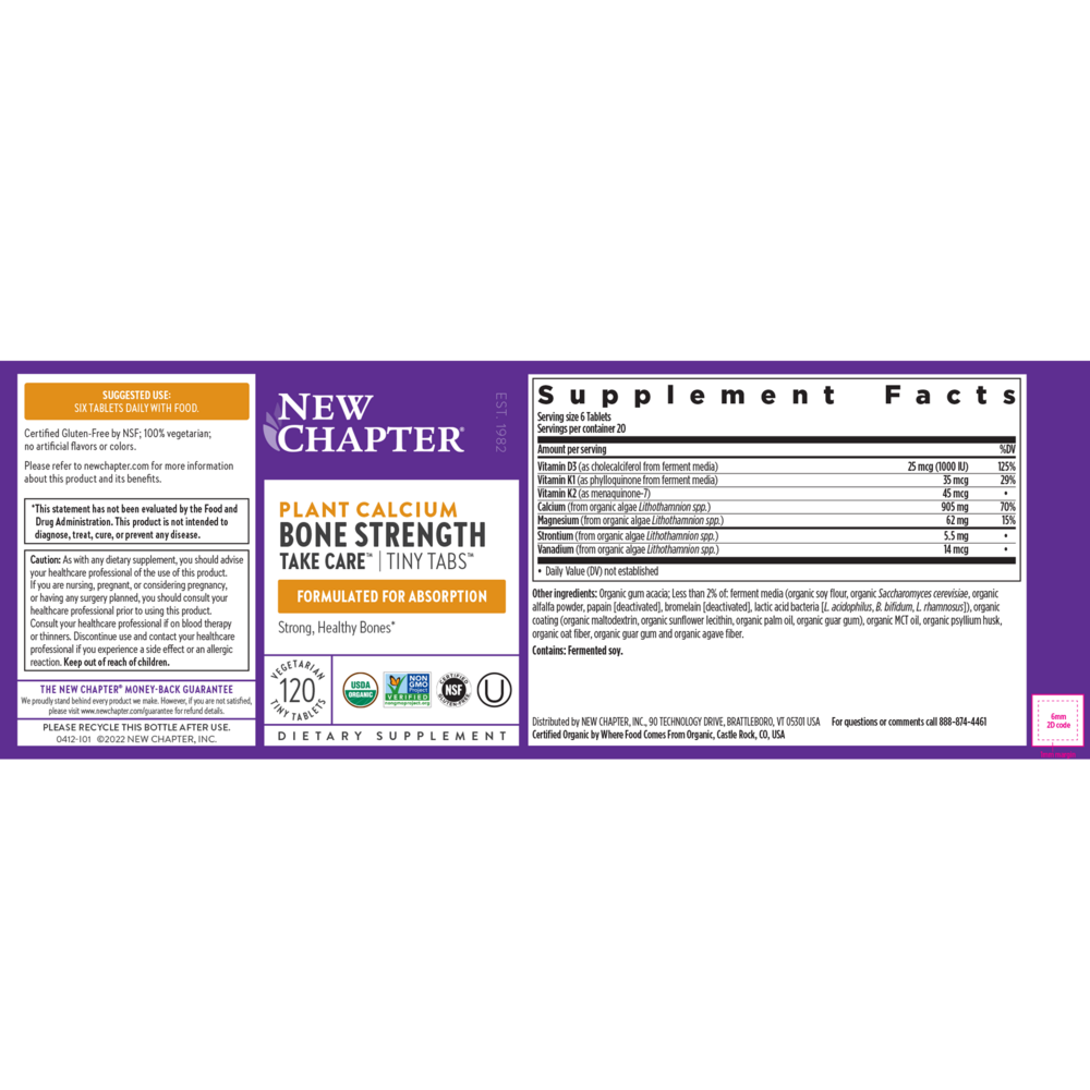 Bone Strength Take Care™ Tiny Tabs