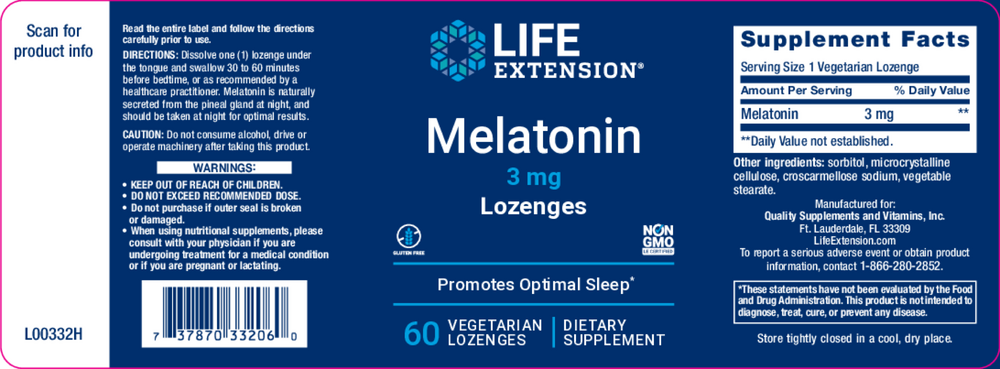 Melatonin 3mg