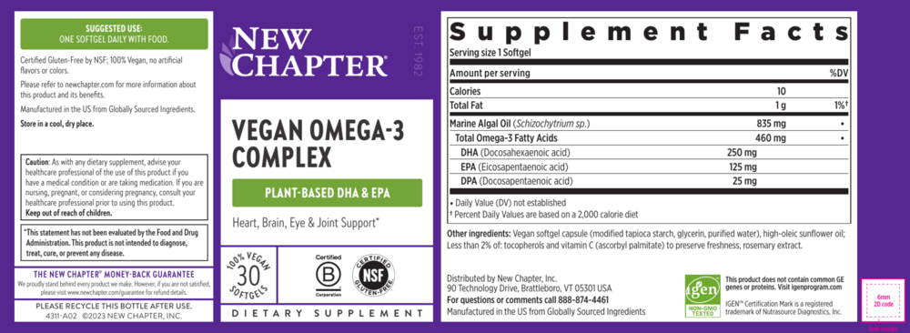 Vegan Omega 3 Complex