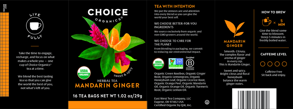 Mandarin Ginger Tea