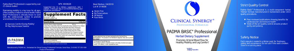 Padma Basic® Professional