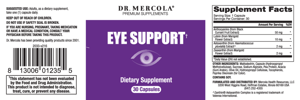 Eye Support with Lutein