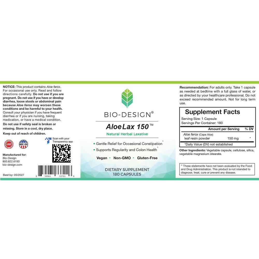 Aloe Lax 150