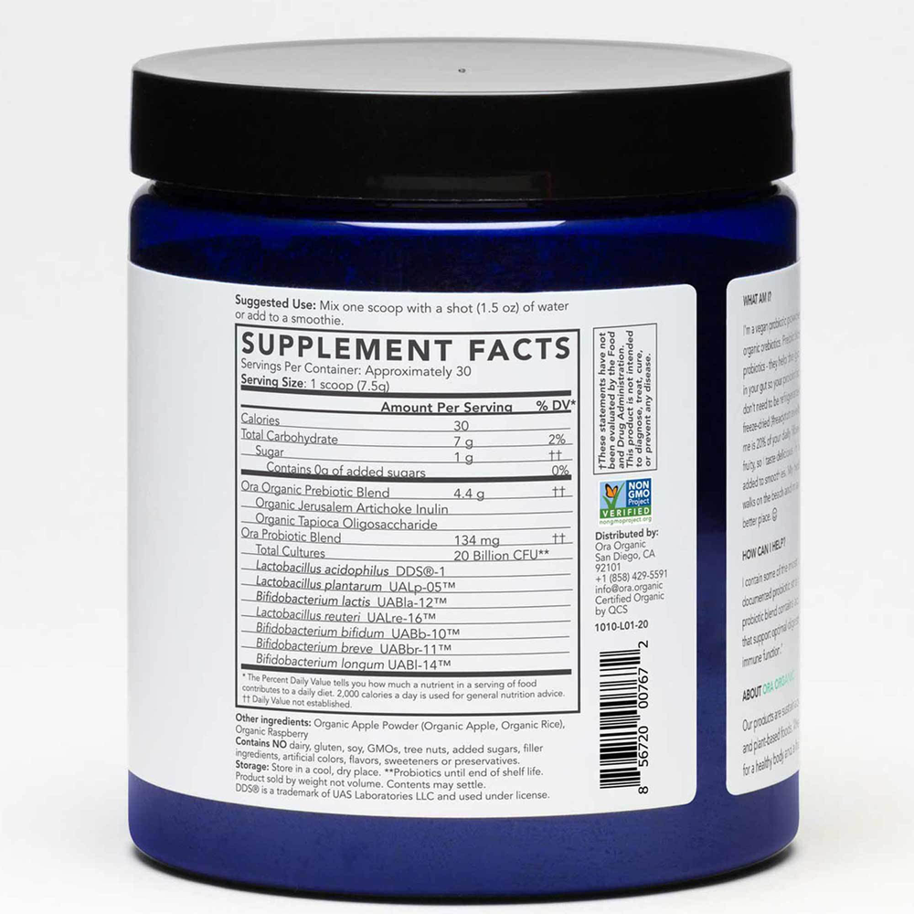 Trust Your Gut Probiotic Powder - Apple Raspberry