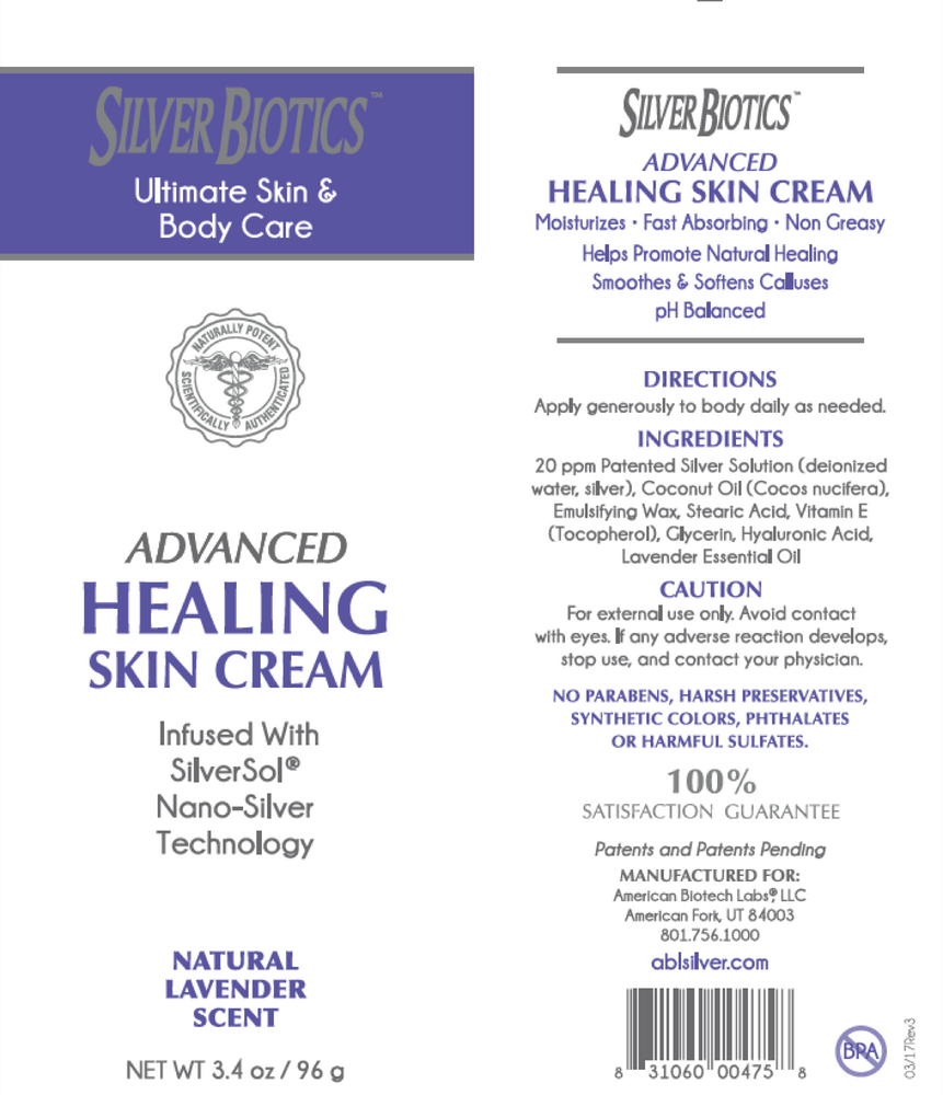 Silver Biotics Skin Cream Lavender