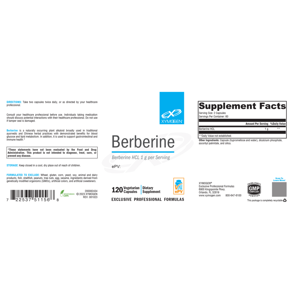 Berberine (Berberine HCL)