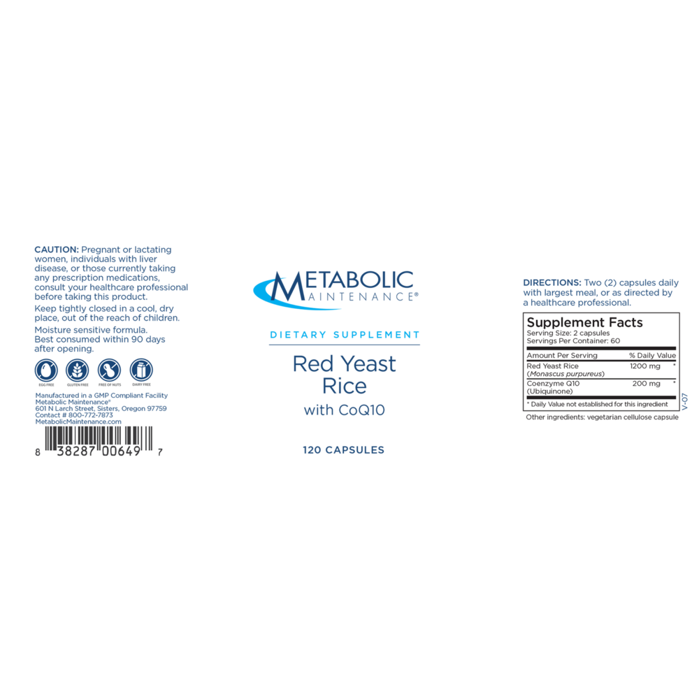 Red Yeast Rice w/ CoQ10