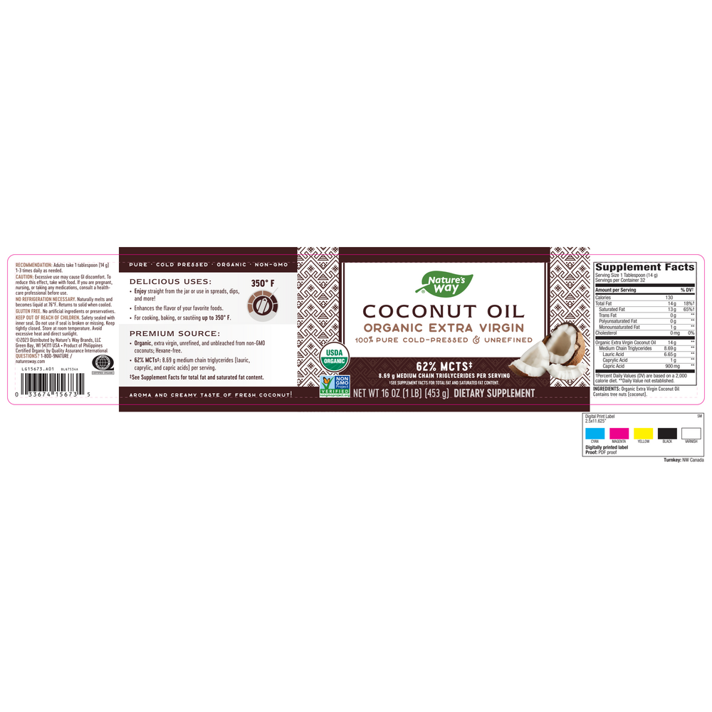 EfaGold Coconut Oil