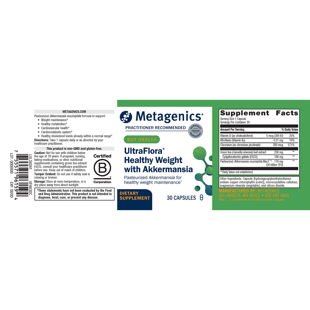 UltraFlora Healthy Weight with Akkermansia (old version)