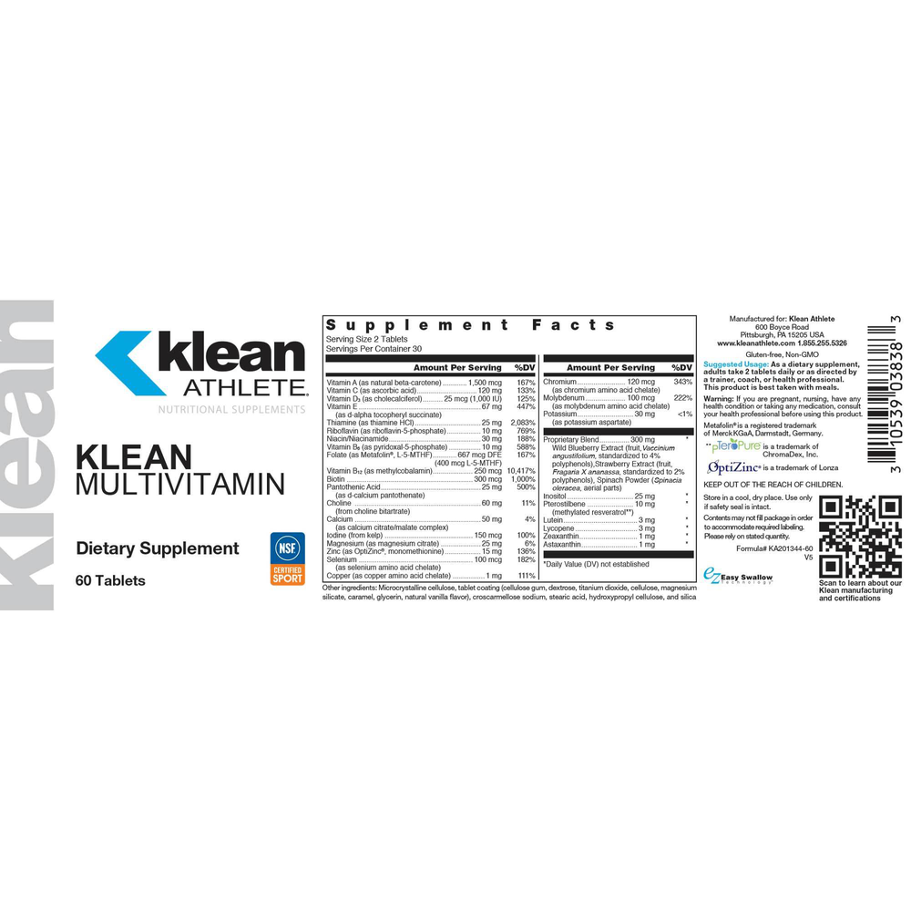 Klean Multivitamin