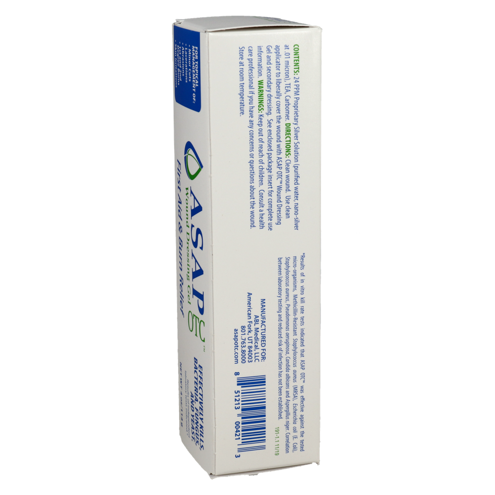 ASAP OTC Wound Dressing Gel