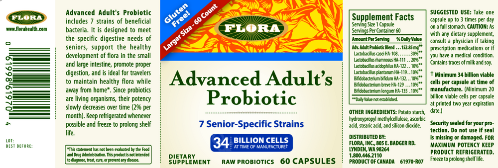 Advanced Adult's Blend Probiotic