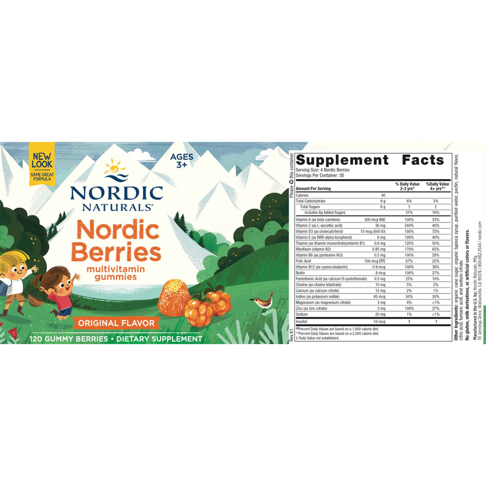 Nordic Berries Multivitamin Gummies