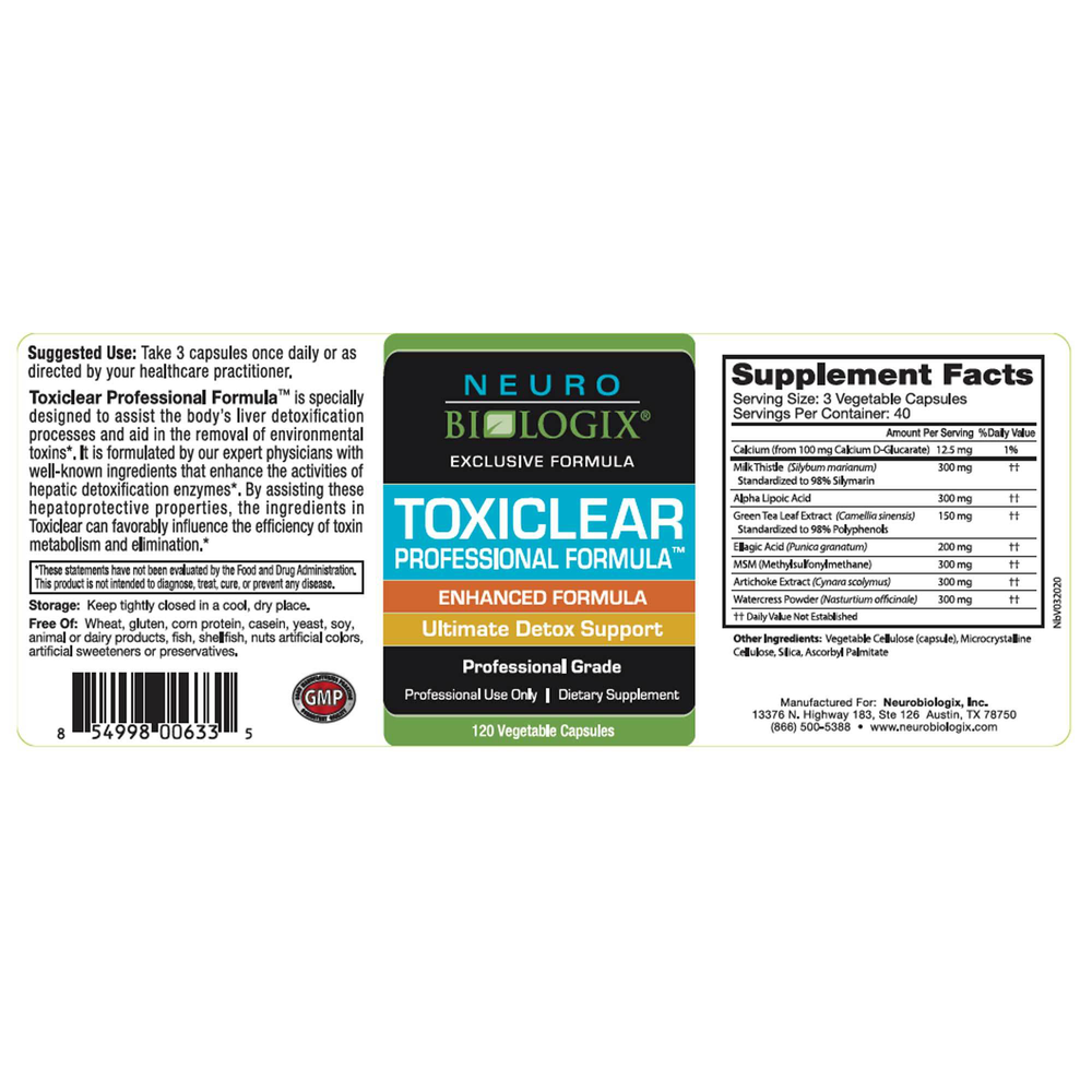 Toxiclear Professional Formula