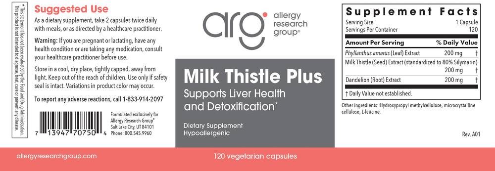 Milk Thistle Plus