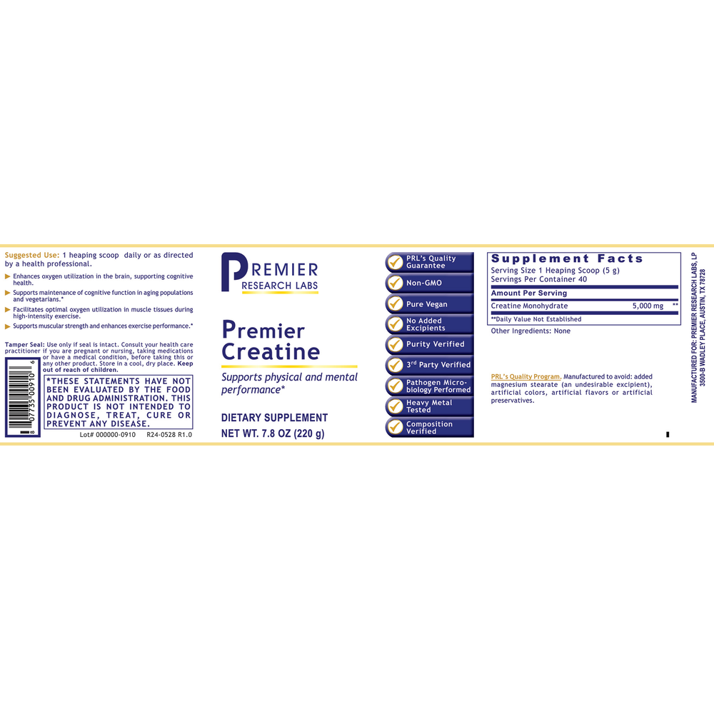 Premier Creatine Monohydrate