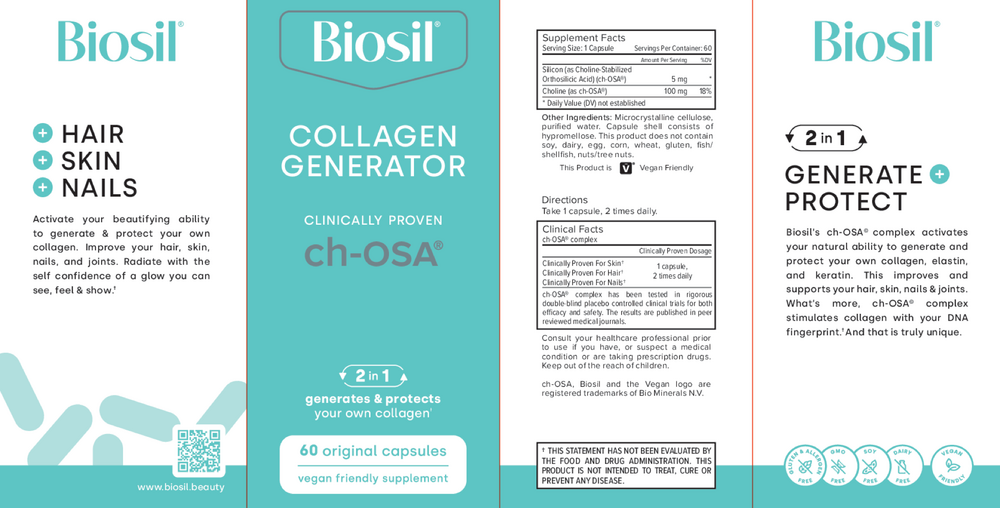 Collagen Generator (formerly BioSil® Hair, Skin, Nail)