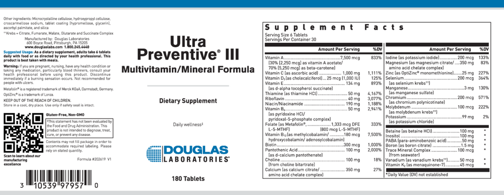 Ultra Preventive III