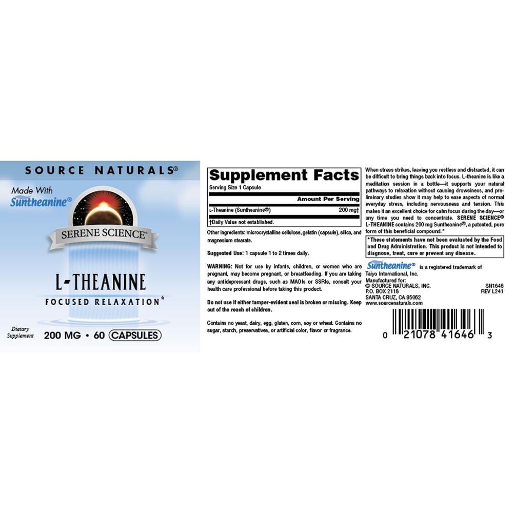 L-Theanine 200mg