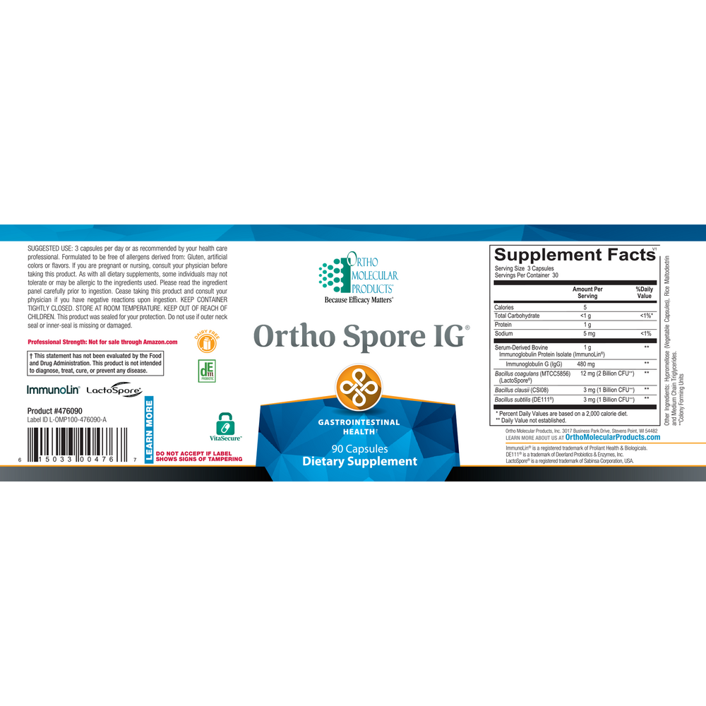 Ortho Spore IG