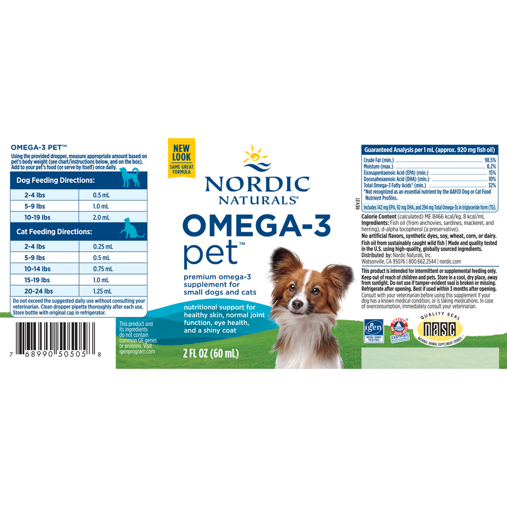 Omega-3 Pet (Cats and small dogs)