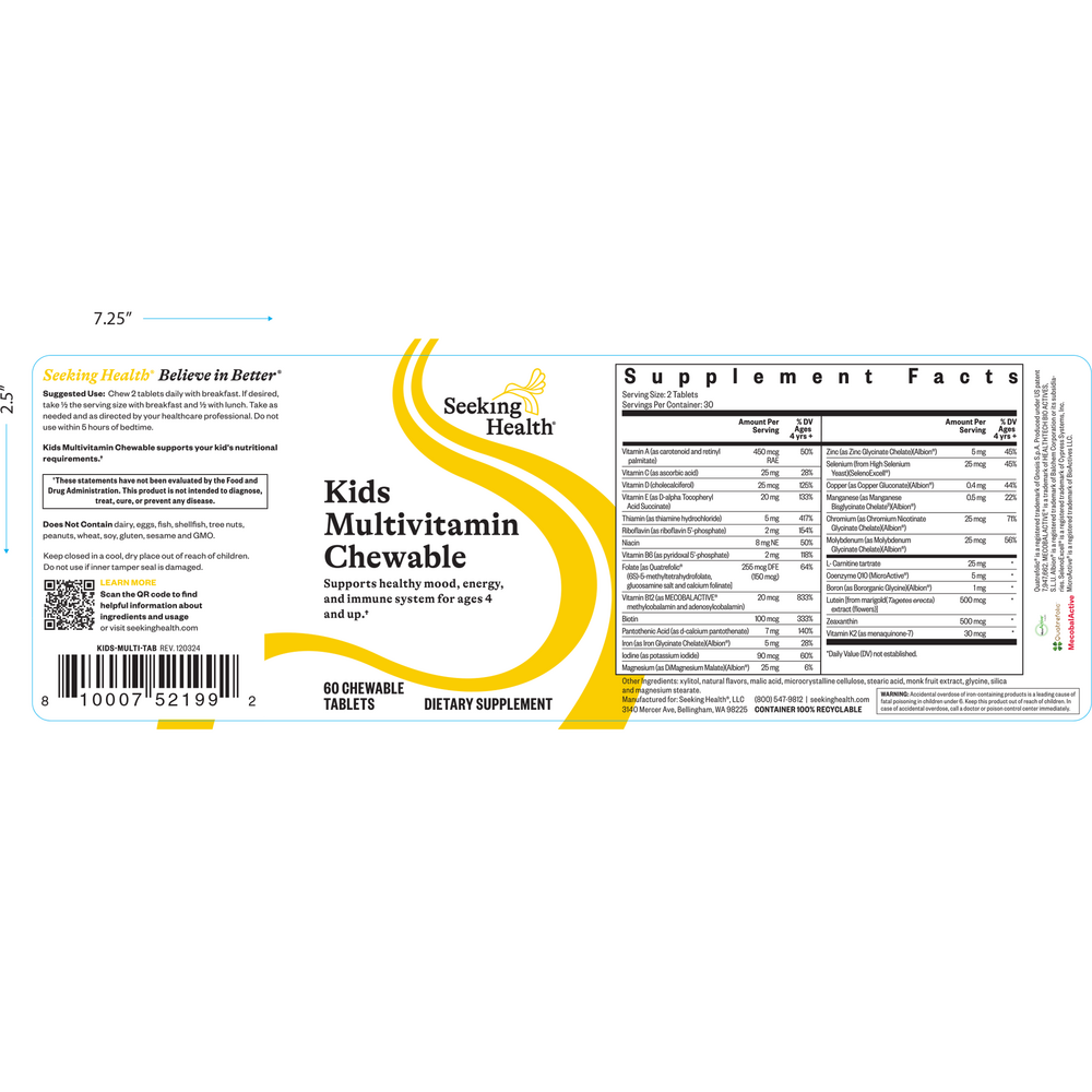 Kid's Multivitamin Chewable