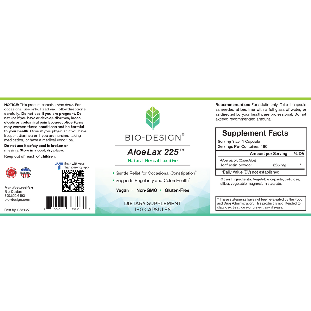 Aloe Lax 225