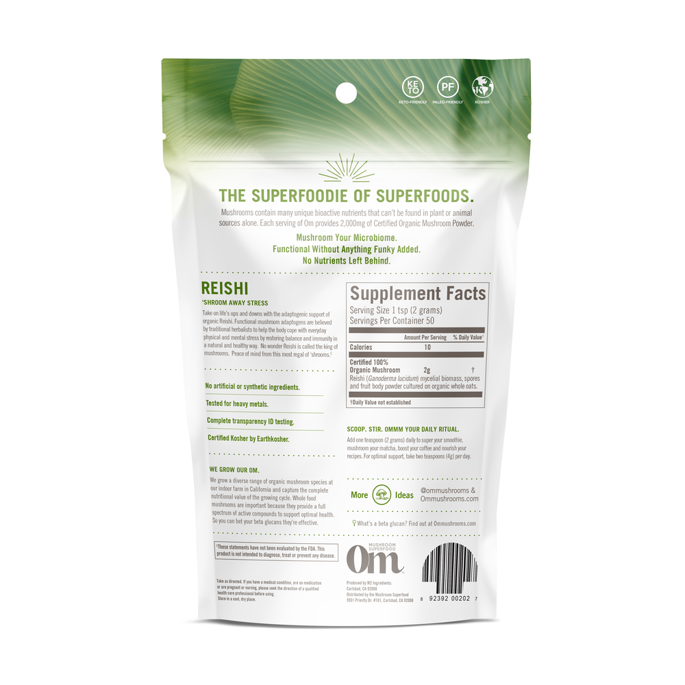 Reishi Mushroom Superfood Powder