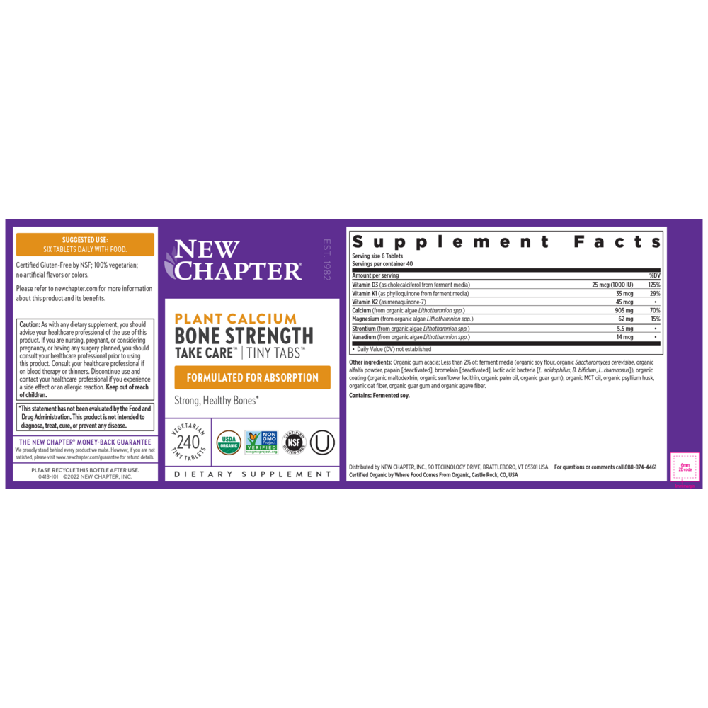 Bone Strength Take Care™ Tiny Tabs