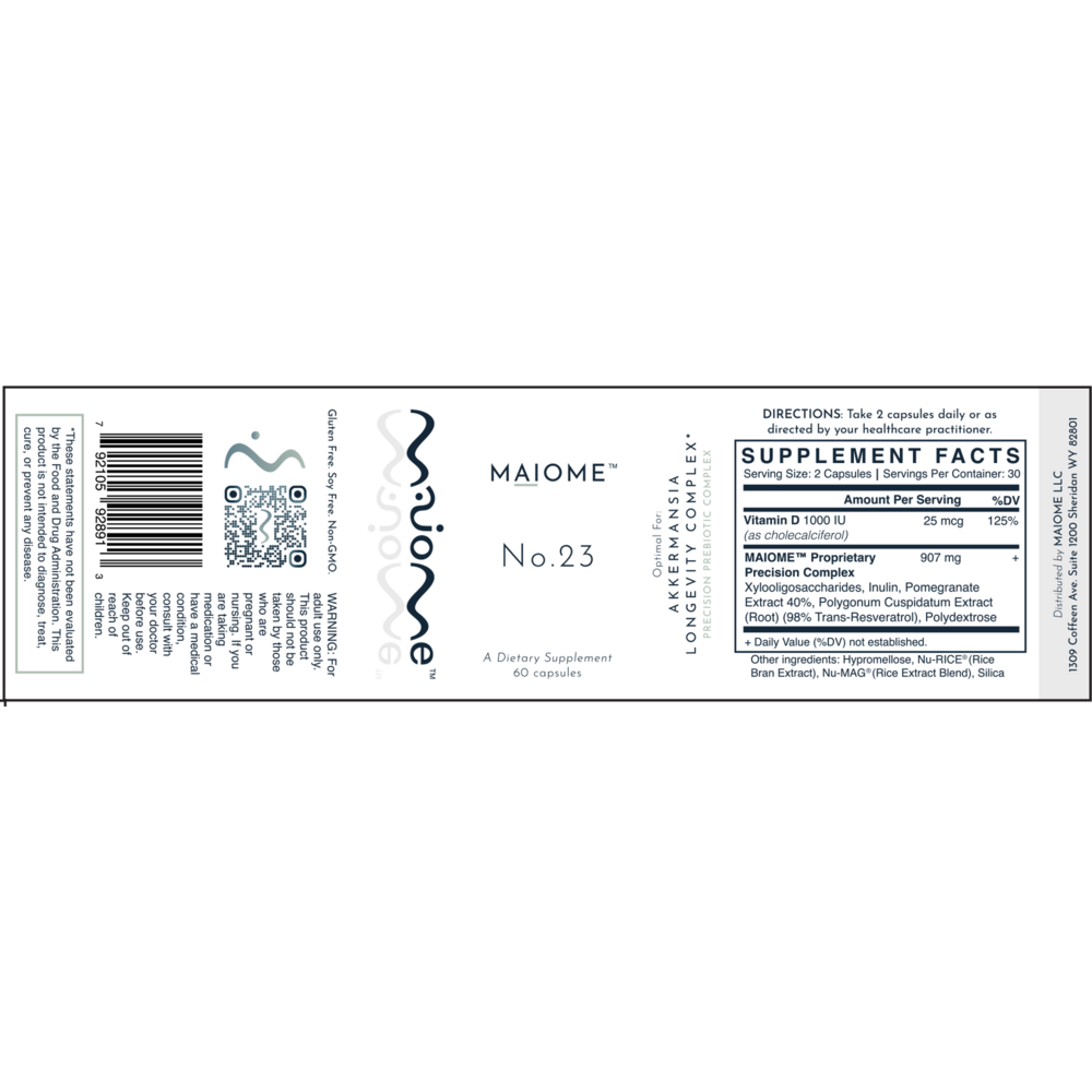 No. 23- Longevity/Akkermansia Enhancer