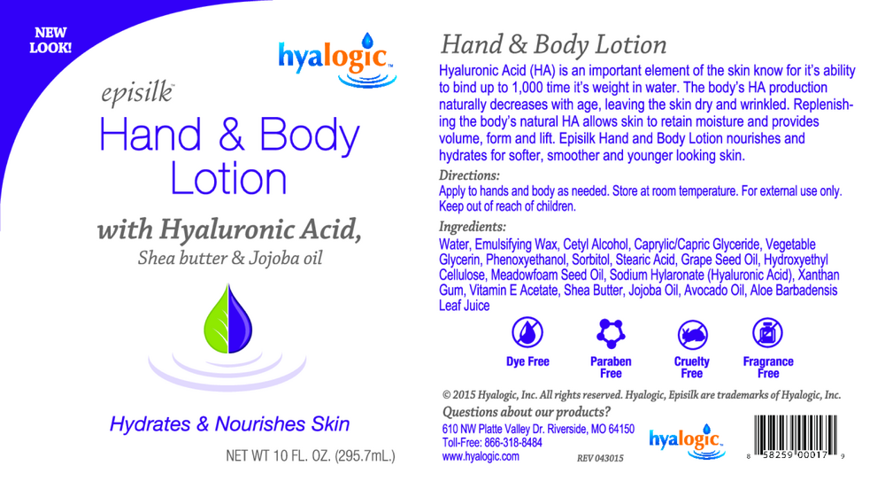 Hand & Body Lotion w/ HA
