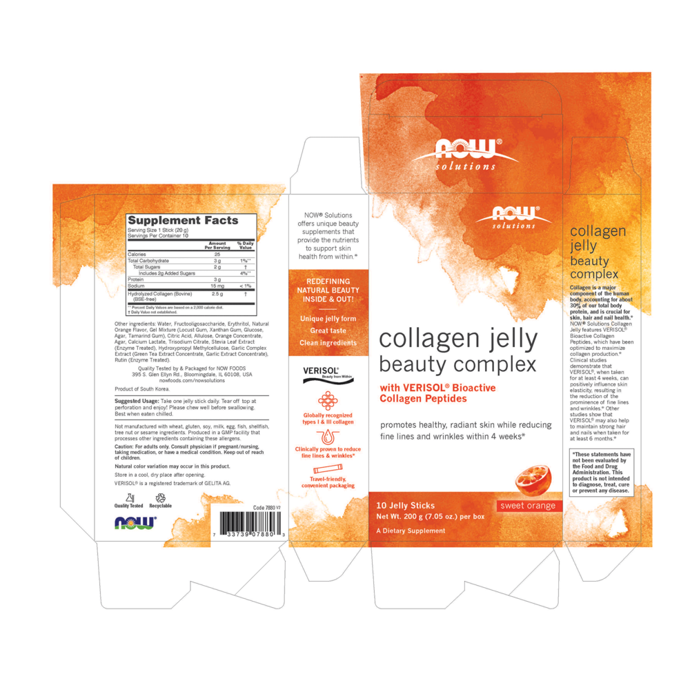 Collagen Jelly Beauty Complex, Sweet Orange