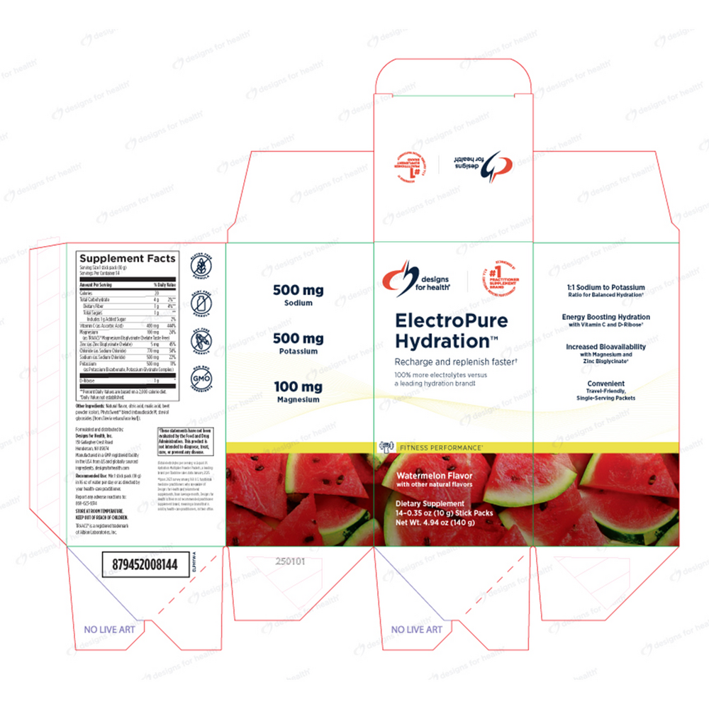ElectroPure Hydration™ Watermelon Electrolytes