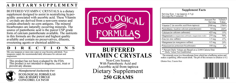Buffered C Crystals(non-corn)