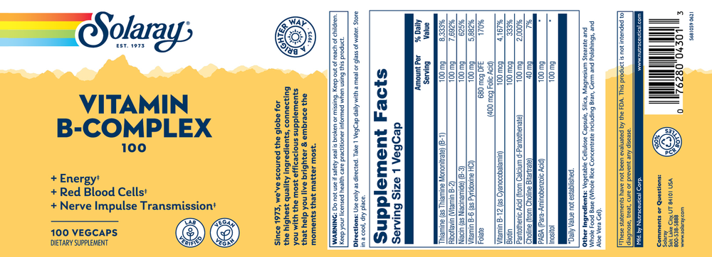 Vitamin B-Complex 100