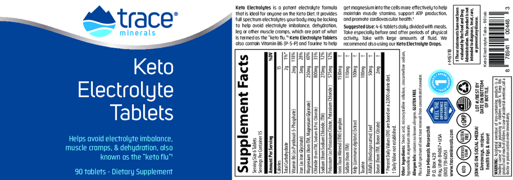 Keto Electrolyte Tablets