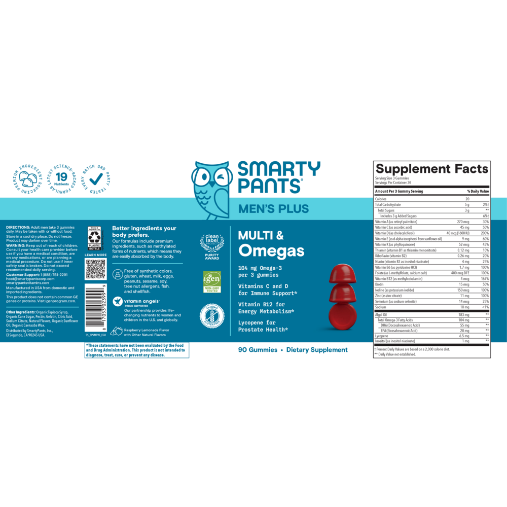 Men's Plus Multi & Omegas