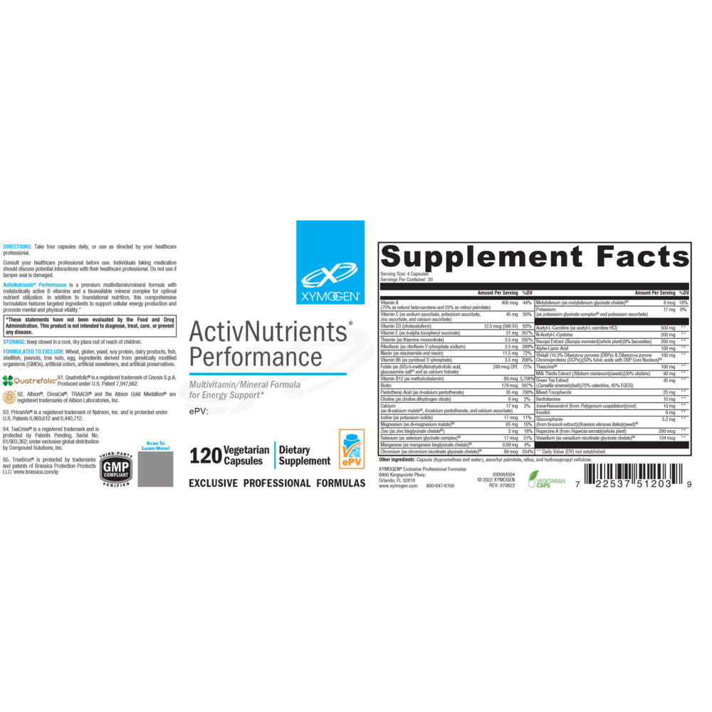 ActivNutrients Performance