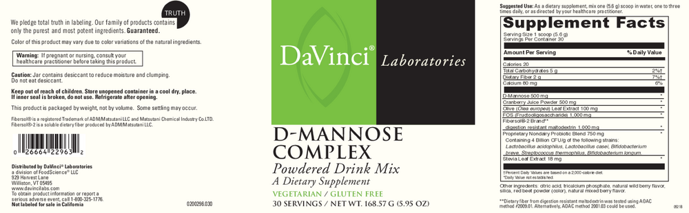 D-Mannose Complex