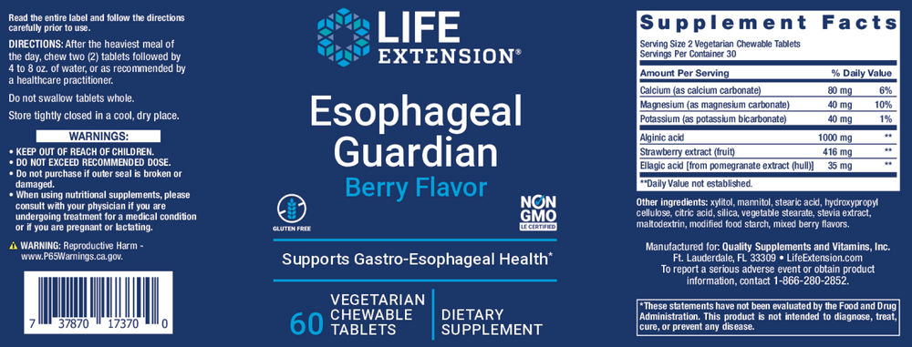 Esophageal Guardian Chewables