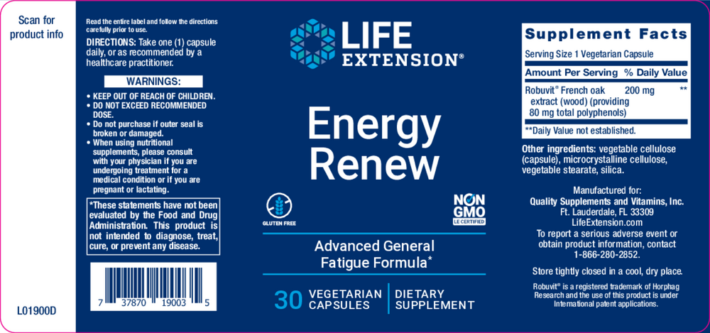 Energy Renew 200mg