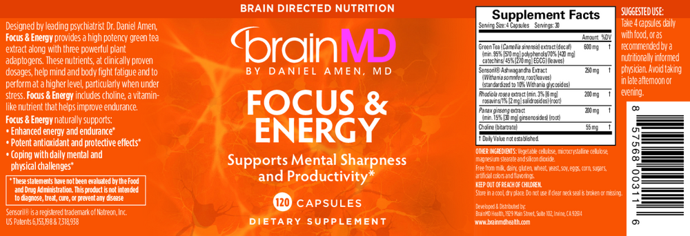 Focus & Energy