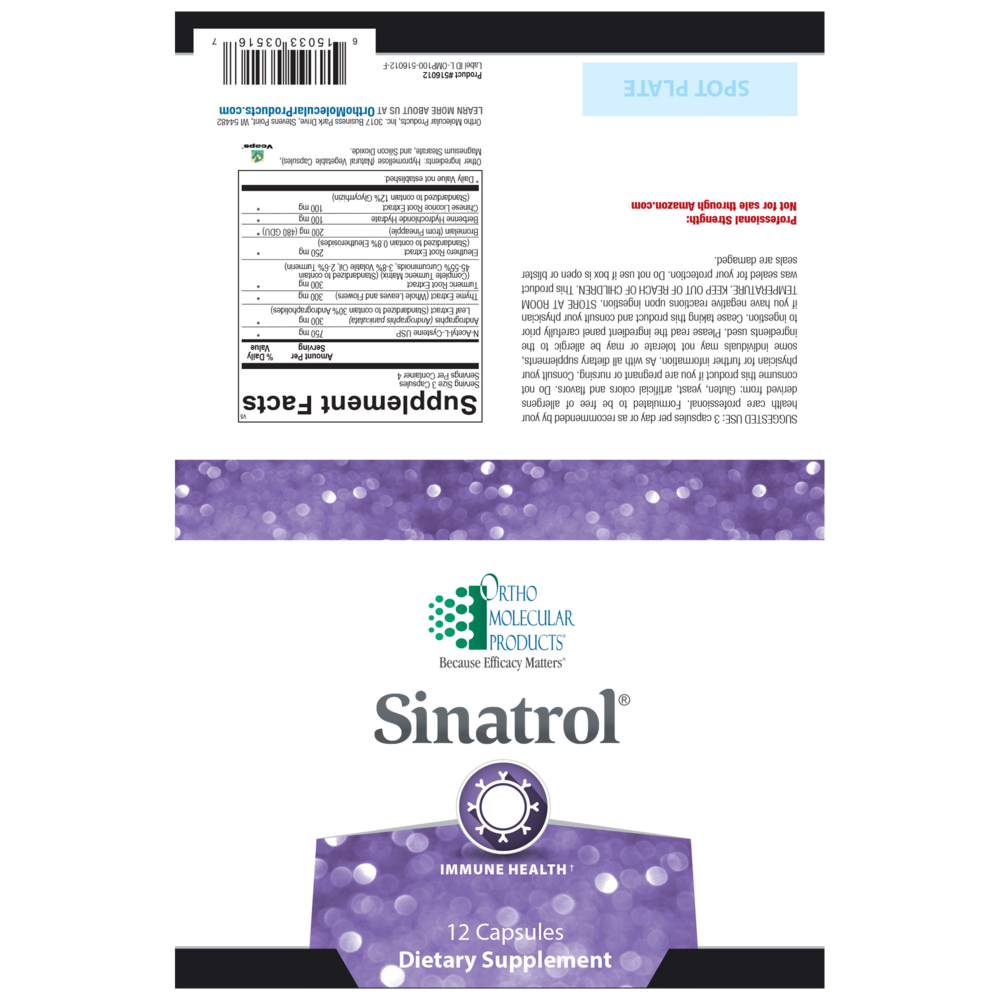 Sinatrol Blister Packs (California Only)