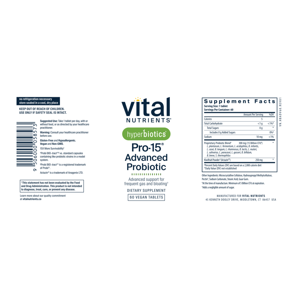 Hyperbiotics Pro-15 Pre + Probiotic