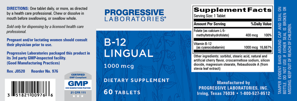 B-12 Lingual