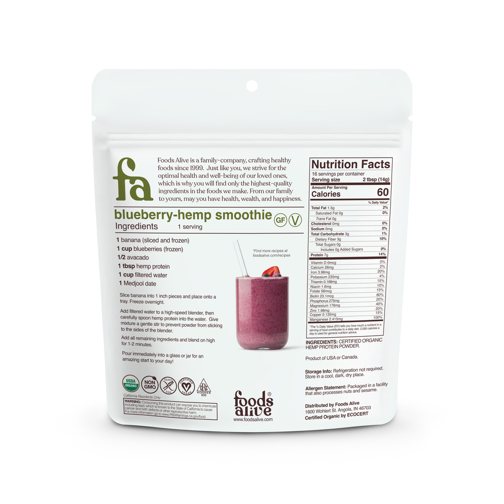 Hemp Protein Powder