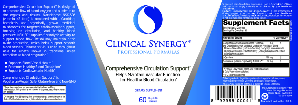 Comprehensive Circulation Support
