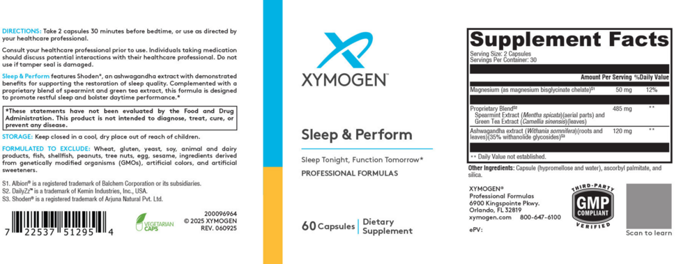 Sleep & Perform
