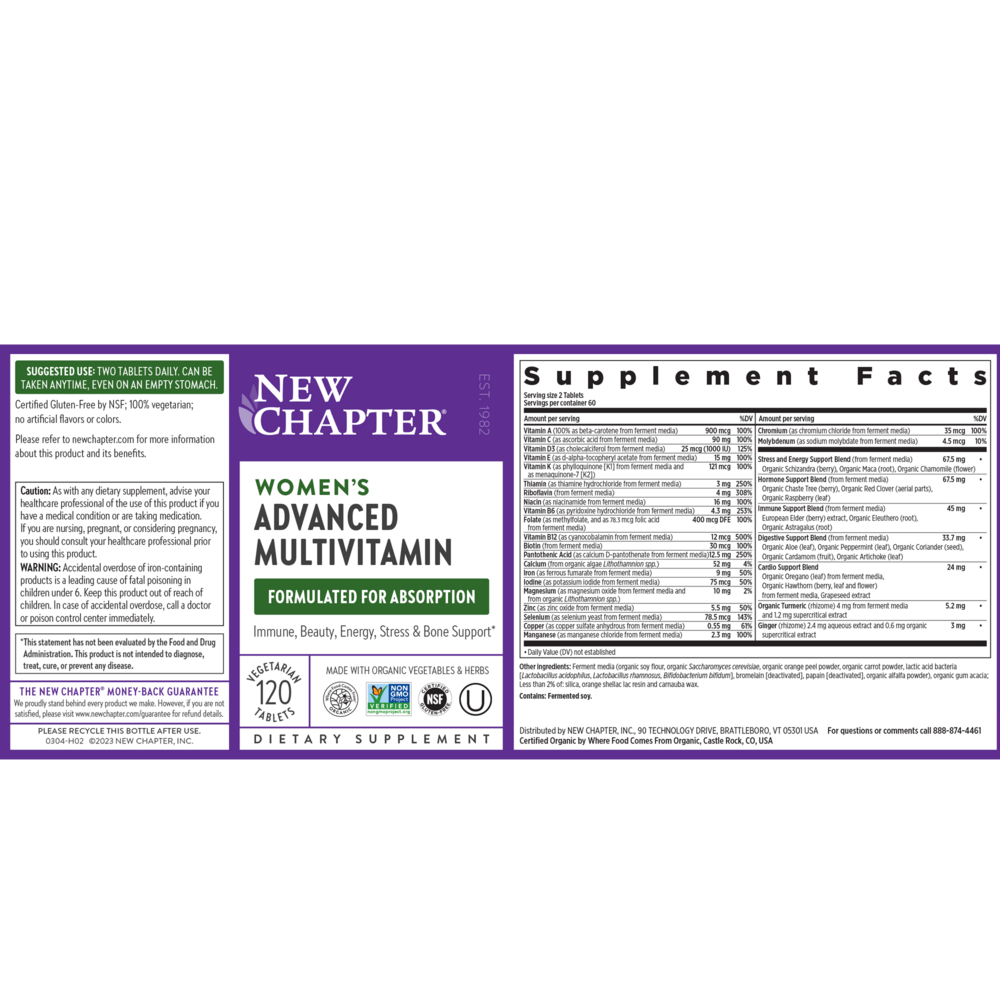 Women's Advanced Multivitamin